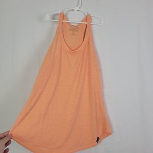Patagonia peach capline tank